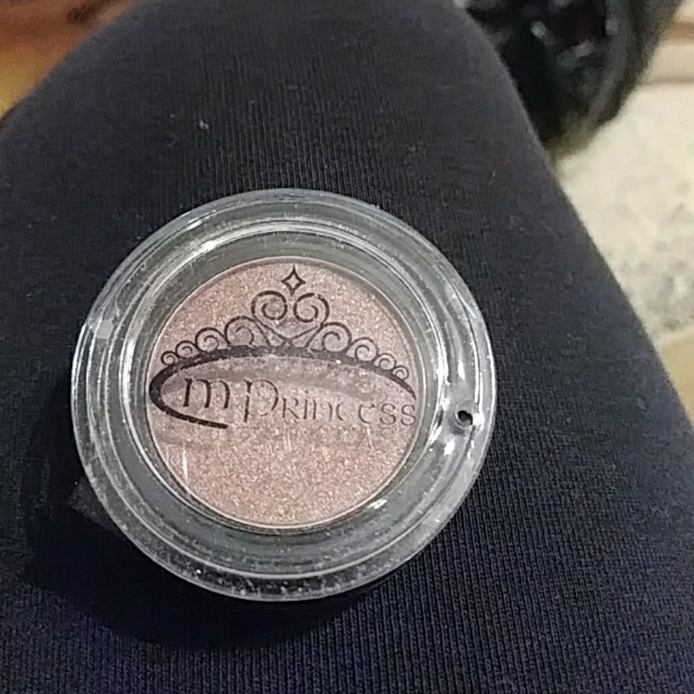 Wet n Wild pink eyeshadow and M Princess Pressed C